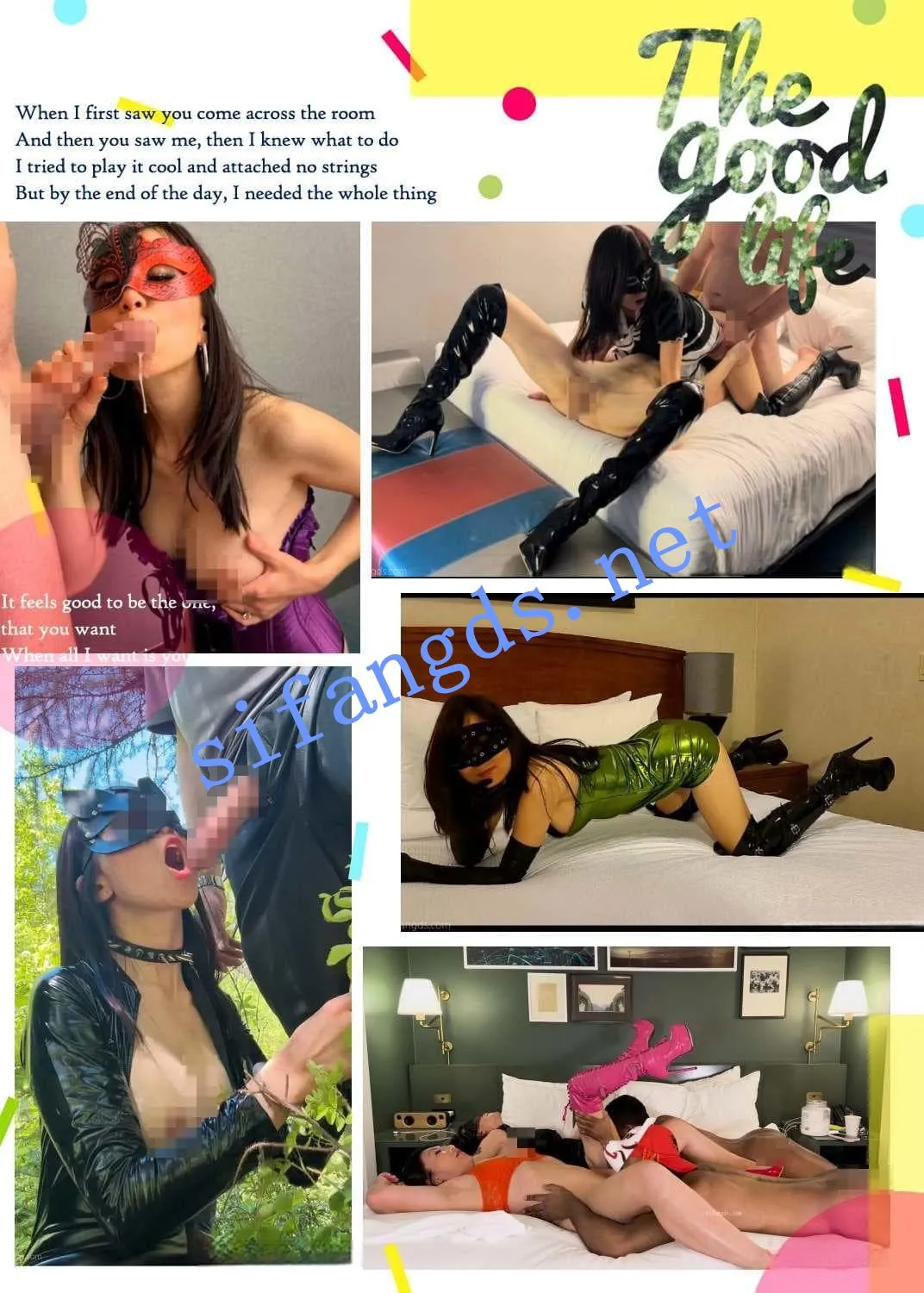 P站华裔女博主【Michellewiwi】付费订阅 媚黑·女同·多P超刺激